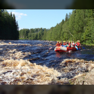 Туристическое путешествие по рекам Карелии