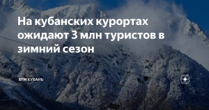 Средняя загрузка черноморских курортов Кубани составит 80% на новогодние праздники
