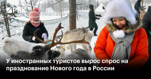 Иностранные туристы стали активнее бронировать туры в Россию на Новый год