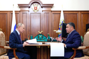 Путин обсудил с губернатором Тверской области развитие туризма в регионе