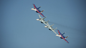 Боевая пилотажная группа "Соколы России" покажет авиашоу в Краснодаре