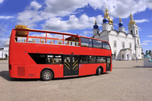 Туристы увидят Тобольск с высоты двухэтажного автобуса