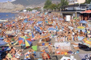 В Крыму наблюдается увеличение турпотока практически на четверть
