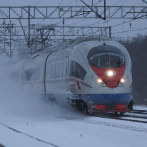 Пассажиров, воспользовавшихся услугами высокоскоростных поездов «Сапсан», стало больше на треть