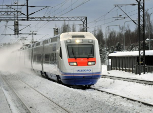 В говогодние праздники между Хельсинки и Петербургом запустят сдвоенные составы Allegro