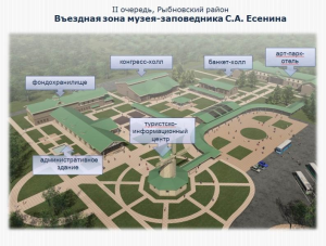 На родине Есенина построят новый туристический комплекс