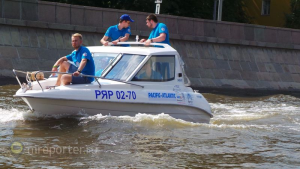 В Крым прибыла водно-моторная экспедиция из Петербурга