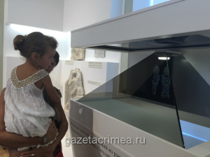 В Херсонесе заработала античная экспозиция, закрытая более 10 лет