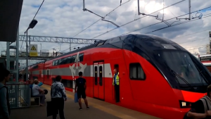 Двухэтажные аэроэкспрессы запустят до Домодедова с 22 ноября