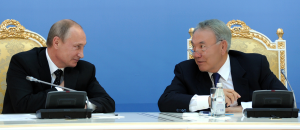 Путин и Назарбаев обсудили сотрудничество в сфере туризма