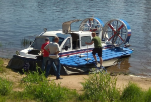 Новгородские музейщики вооружились амфибией