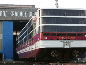 В России построили второй морской круизный лайнер