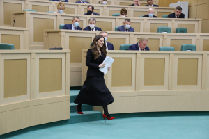 Зарина Догузова выступила на заседании Совета Федерации