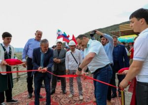 Новый туристический комплекс открыли в Дагестане