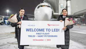 Прямые рейсы из Петербурга в Тбилиси запустили Georgian Airways