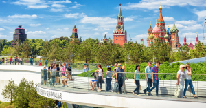 Москву в первом квартале посетили 500 тыс. иностранных туристов