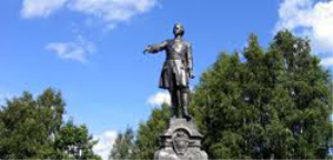 Памятник Петру I в Петрозаводске