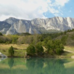 Озеро у скалы Шаан-Кая, Алупка