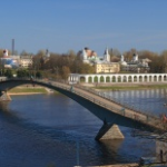 Пешеходный мост, Великий Новгород