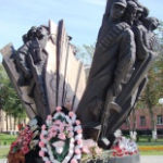 Памятник воскресенцам, погибшим в горячих