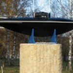Памятник первой русской подводной лодке, Гатчина