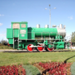 Памятник Танк-паровоз 9П-742, Дубна