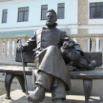 Памятник Чехову, Звенигород