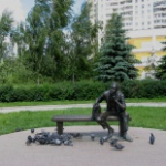 Скульптура Архитектор, Зеленоград