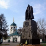 Памятник адмиралу Александру Колчаку, Иркутск