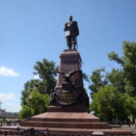 Памятник Александру III набережной Ангары