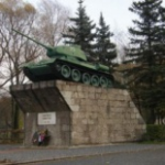 Памятник Защитникам киришской земли танк Т-34