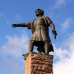 Памятник основателю Красноярска - Дубенскому
