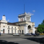 Здание железнодорожного вокзала, Луга