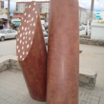 Памятник Колбасе, Новосибирск