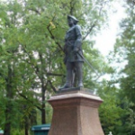 Памятник Петру I, Петергоф