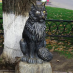 Памятник Кот учёный, Раменское