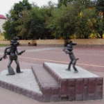 Памятник Ну, погоди!, Раменское