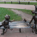 Памятник Трое из Простоквашино, Раменское