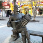 Памятник Саратовской гармошке, Саратов