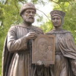Памятник Петру и Февронии, Сергиев Посад