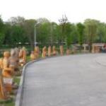Сквер деревянных скульптур, Советск