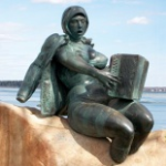 Памятник русалке, Солнечногорск