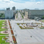 Площадь имени Ленина в Хабаровске