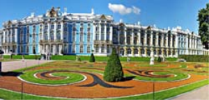 Город Пушкин в пригороде Санкт-Петербурга